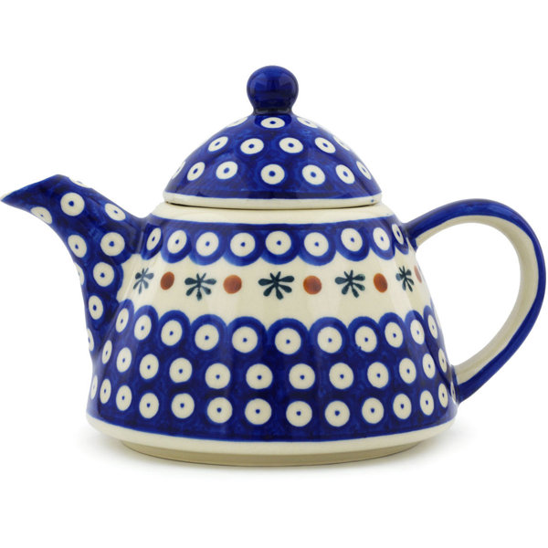 Bungalow Rose Emagene 38oz. Geometric Teapot Wayfair